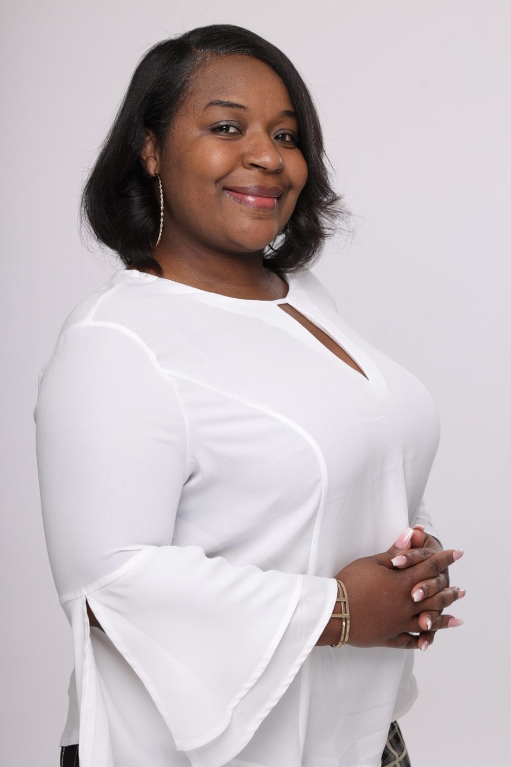 Portrait of Kitty Campbell, Chief Operating Officer at Olu's Home.